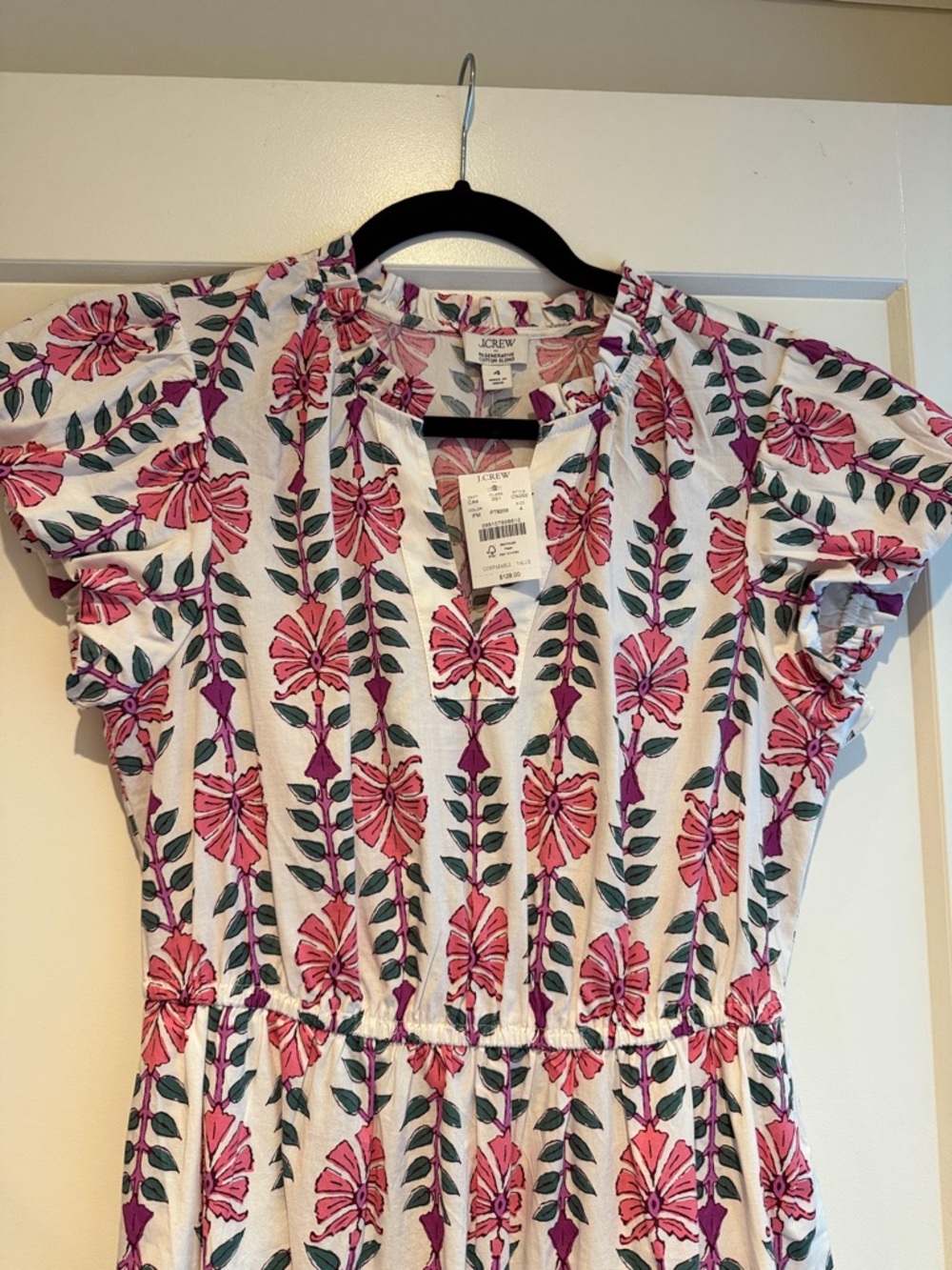 J Crew Beautiful Pattern Dress - Picture 3 of 5